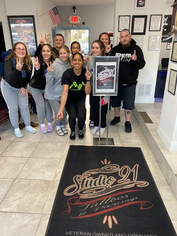 Studio 21 Tattoo & Piercings Daytona Beach
