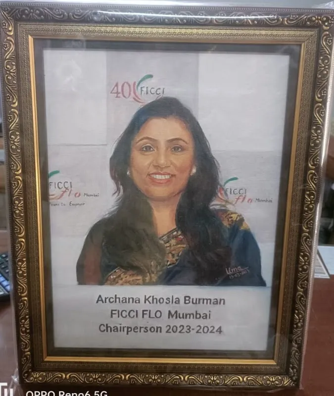 ECHITRO Art Studio - Uma Jaiswal - Portrait Painting Artist in Mumbai, India