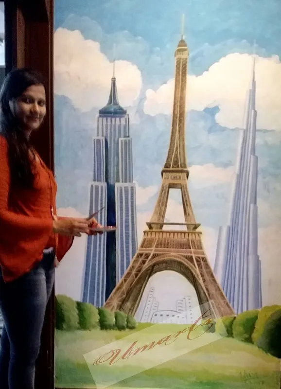 ECHITRO Art Studio - Uma Jaiswal - Portrait Painting Artist in Mumbai, India