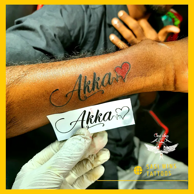Sasi Wins Tattoo Shop