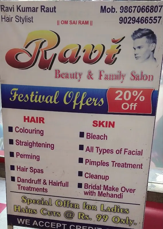 Ravi Raut Beauty & Family Salon
