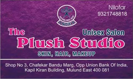 The Plush Studio Unisex Salon