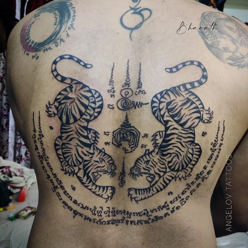 Angelov tattoos