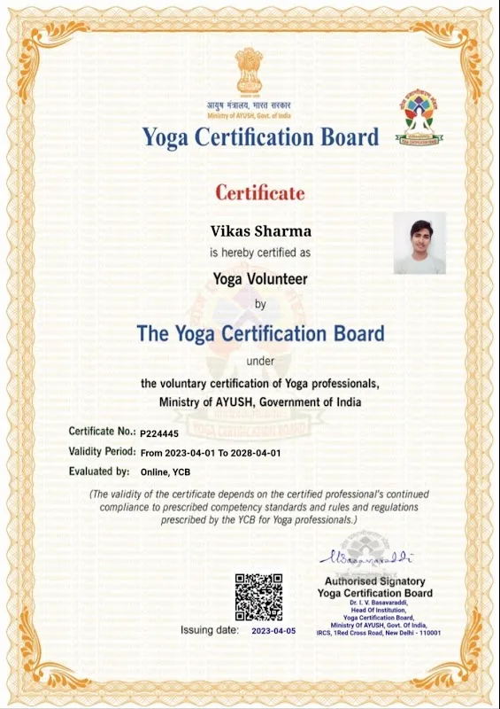 Vikas Yoga Master