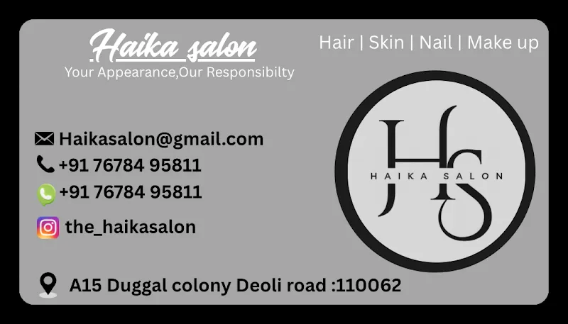 Haika unisex salon