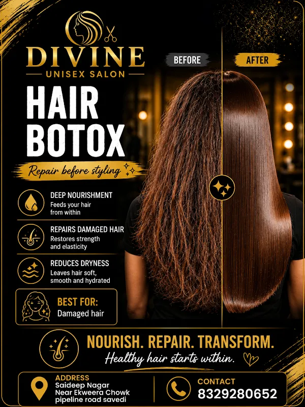 Divine Unisex Salon { For Hair ! Skin ! Makeup ! Nail }