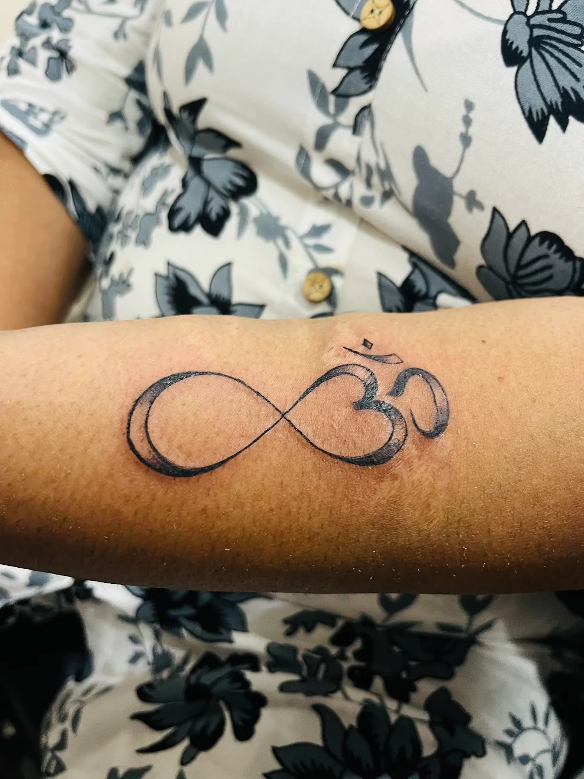 Ink scription tattoo