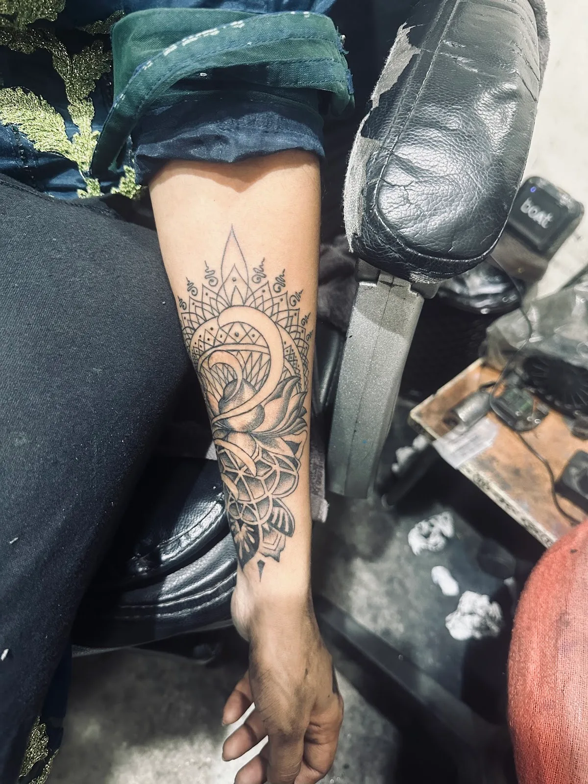 Ink scription tattoo