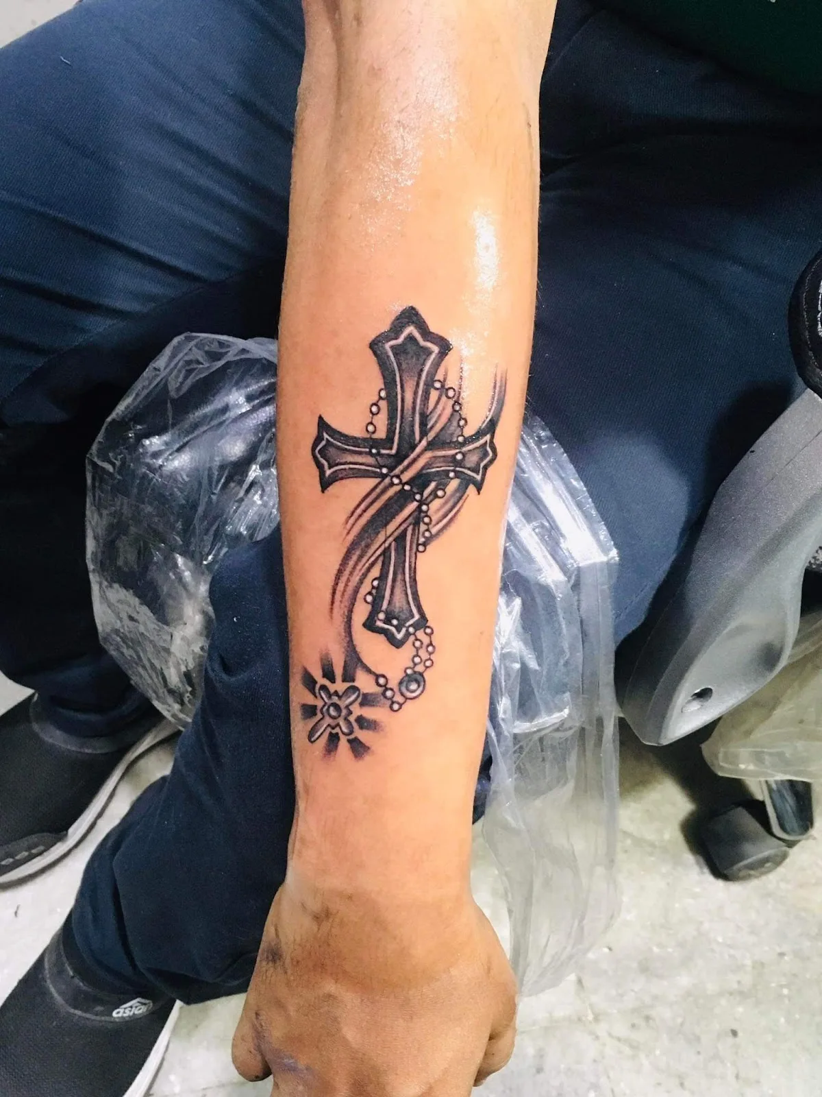 Ink scription tattoo