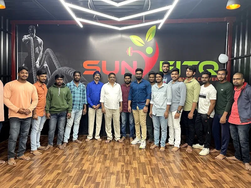 SUN FITQ gym & fitness center kakinada Indrapalem