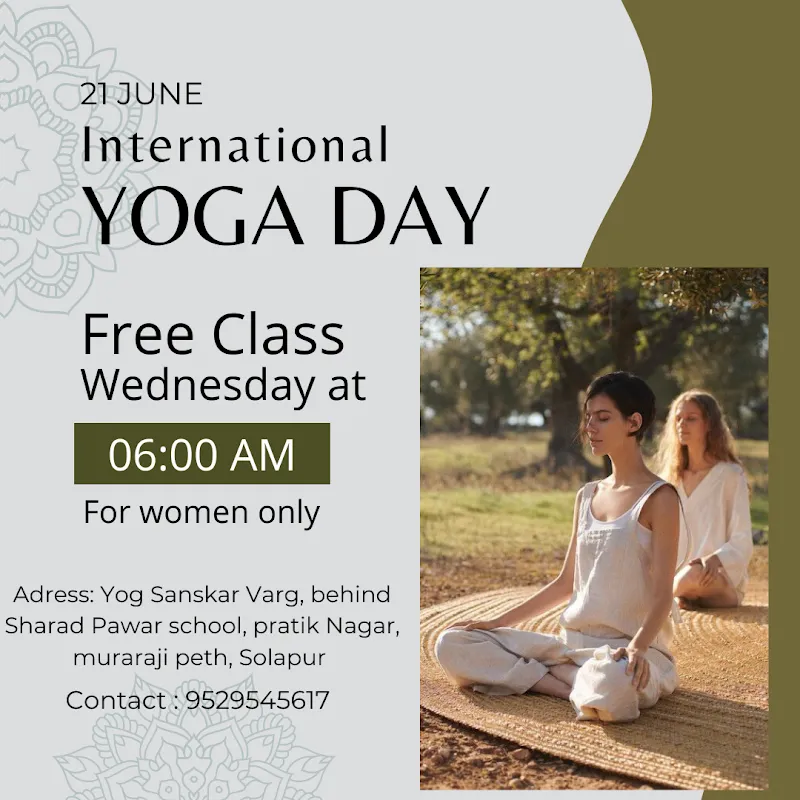 Yog Sanskar Varg - yoga class in solapur