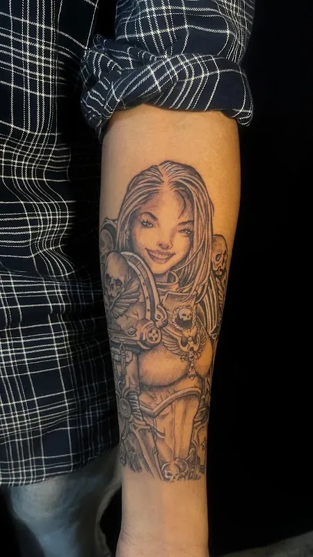 Dark Matter Tattoo
