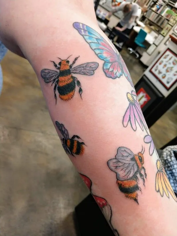 Aloha Monkey Tattoo