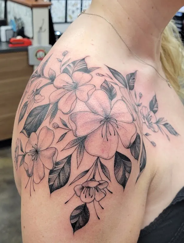 Aloha Monkey Tattoo