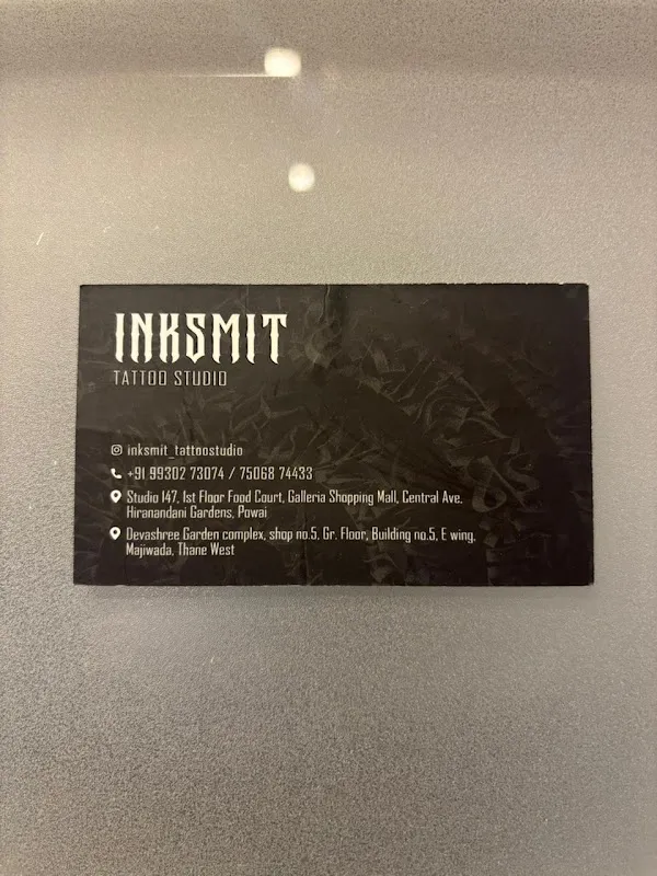 Inksmit Tattoos Powai