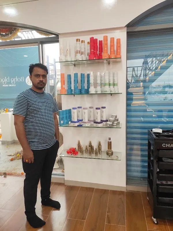 Boho bloom luxury salon