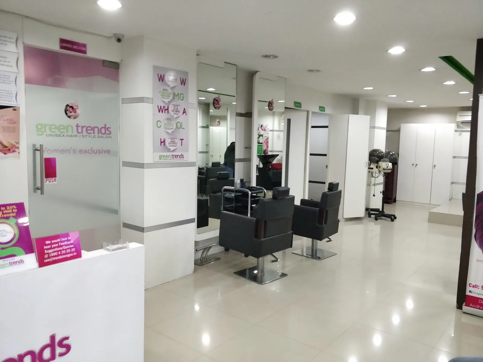 Green Trends Unisex Salon, Srinagar Colony