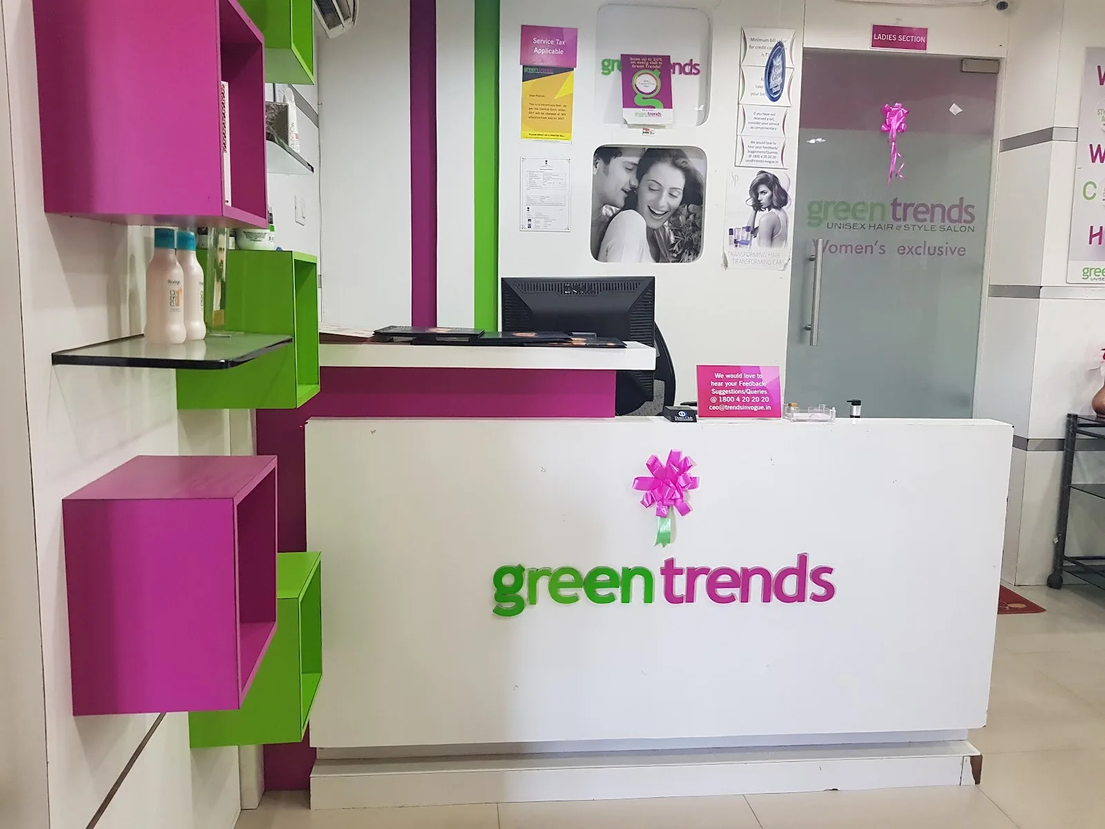 Green Trends Unisex Salon, Srinagar Colony