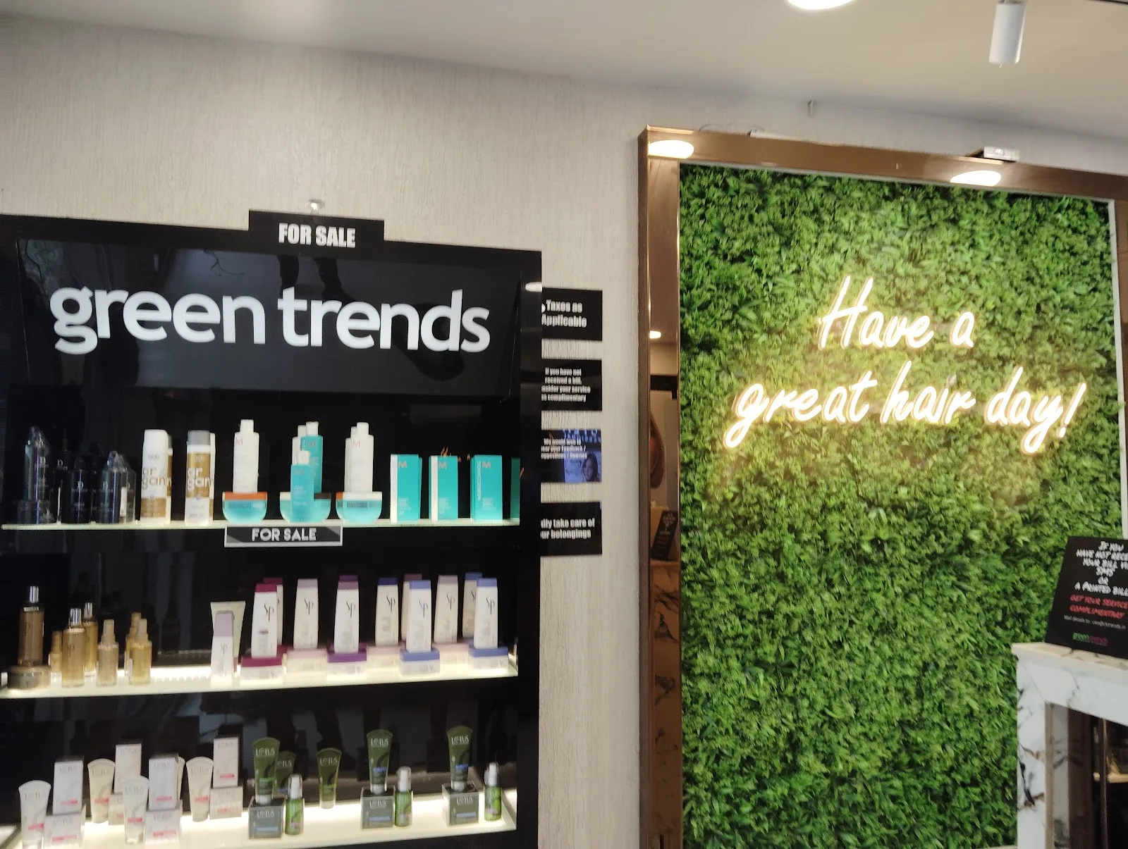 Green Trends Unisex Salon, Mogappair East, Chennai