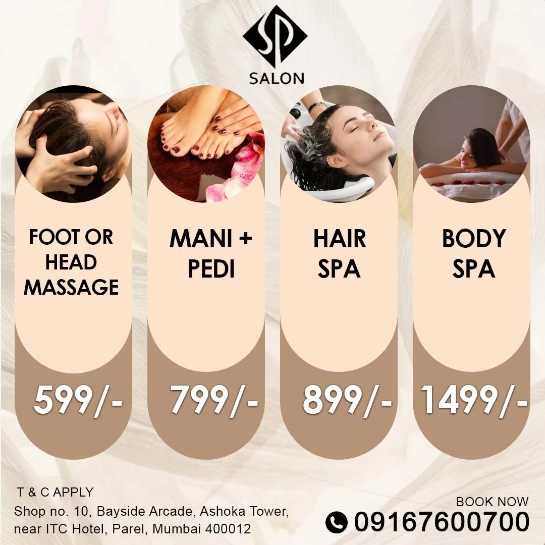 SP SALON - Best Hair Salon in Parel, Mumbai