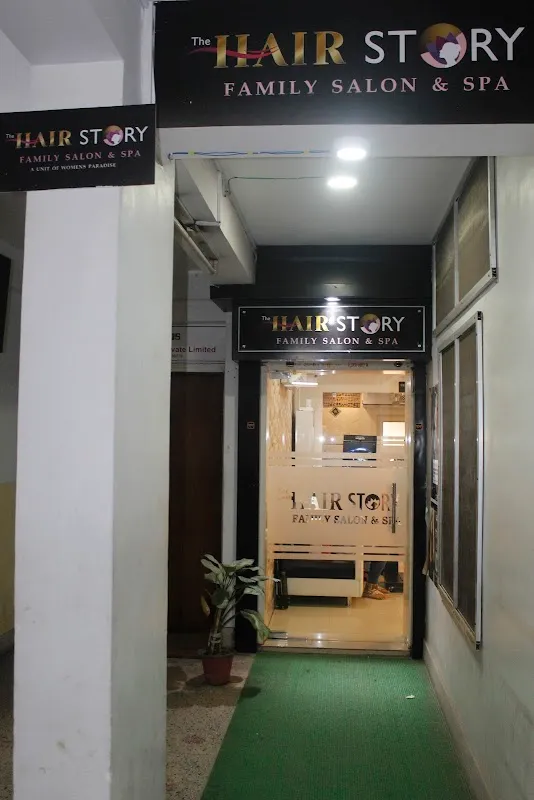 The Hair Story - Best Salon | Bridal makeup| Botox Treatment | Nanoplastia in Jamshedpur