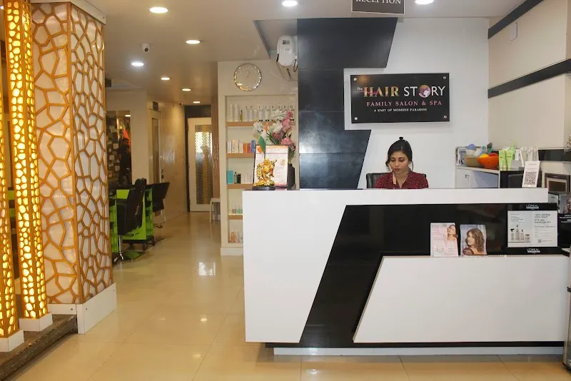 The Hair Story - Best Salon | Bridal makeup| Botox Treatment | Nanoplastia in Jamshedpur