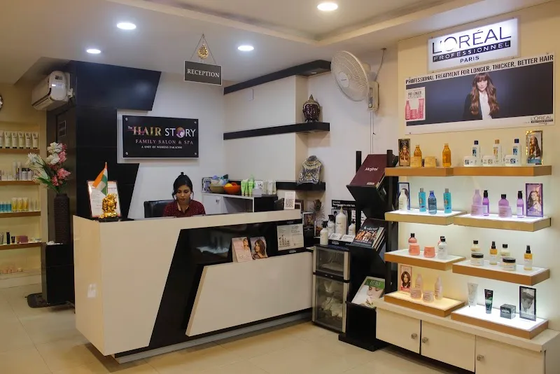 The Hair Story - Best Salon | Bridal makeup| Botox Treatment | Nanoplastia in Jamshedpur