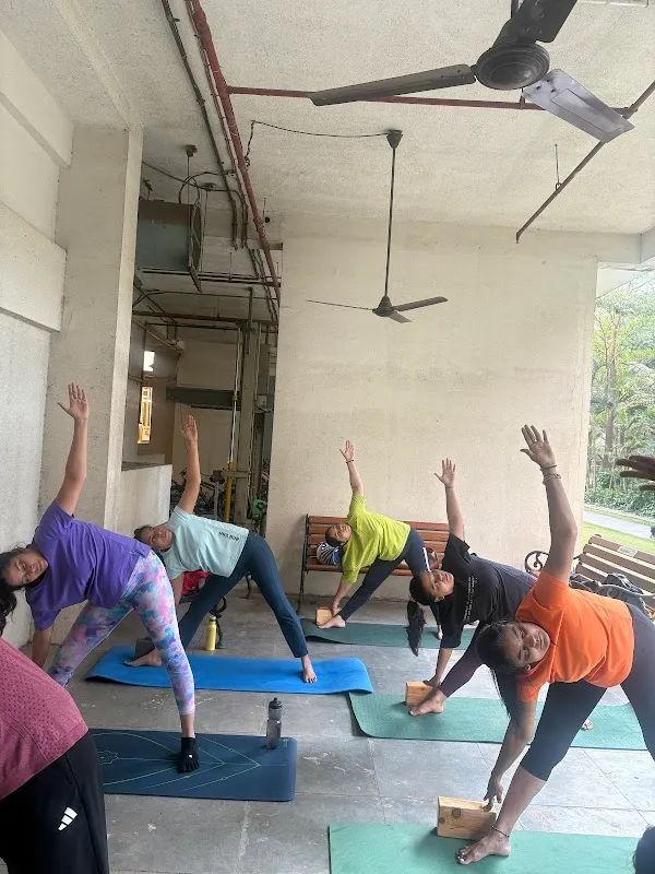 Priya’s yoga class