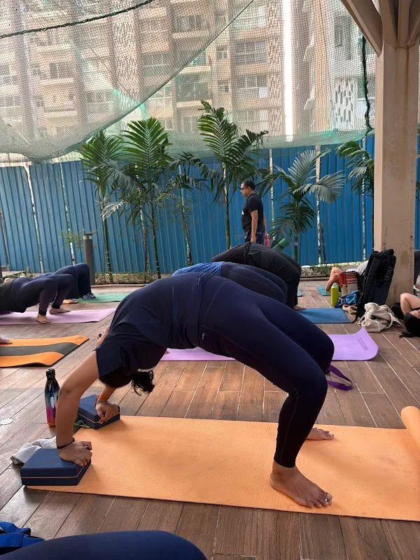 Priya’s yoga class