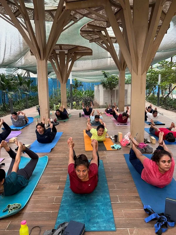 Priya’s yoga class