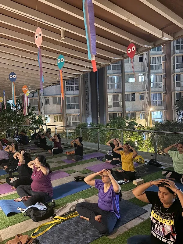 Priya’s yoga class