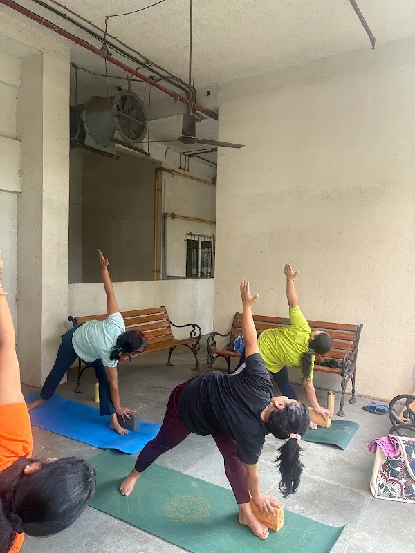 Priya’s yoga class