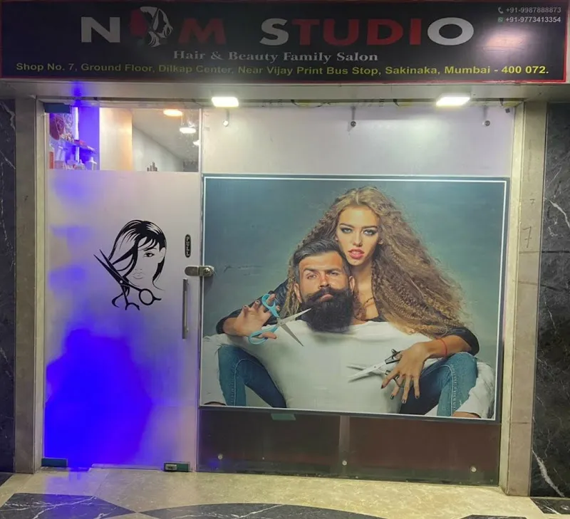 N M Studio Family Salon - Hair color and treatment specialist in sakinaka