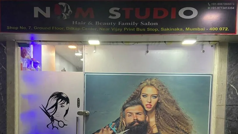 N M Studio Family Salon - Hair color and treatment specialist in sakinaka