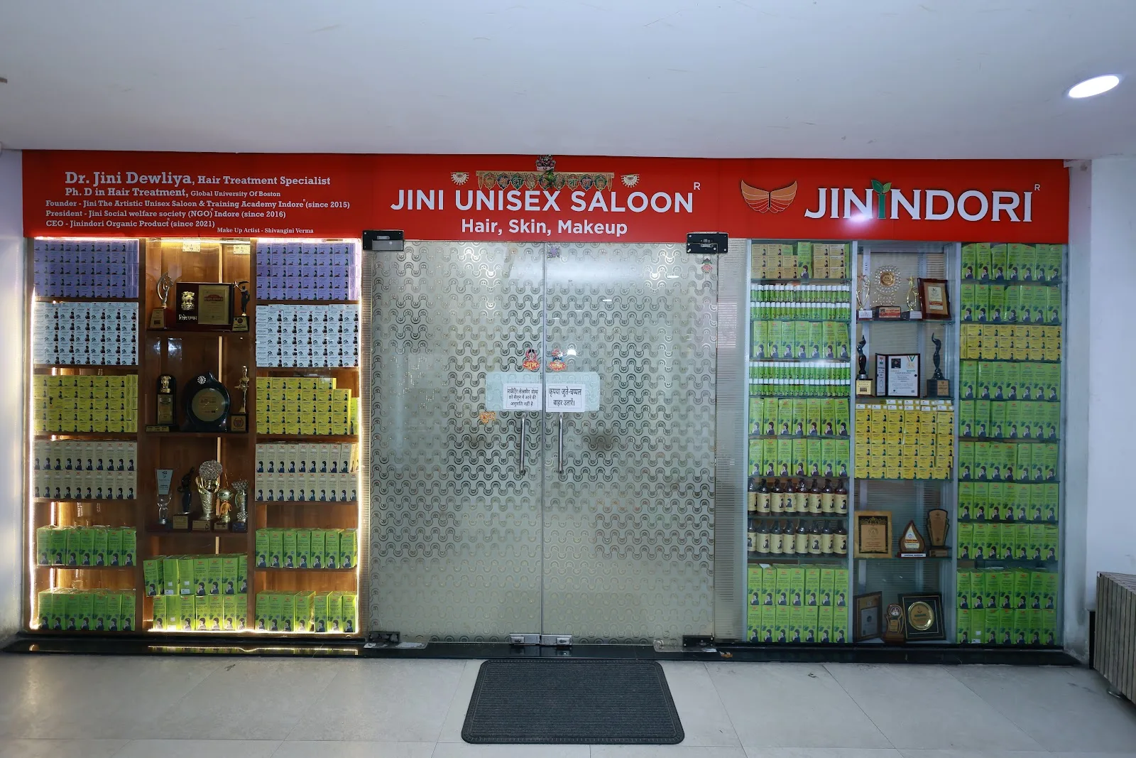 JINI the Artistic Unisex salon Indore (jinindori organic)
