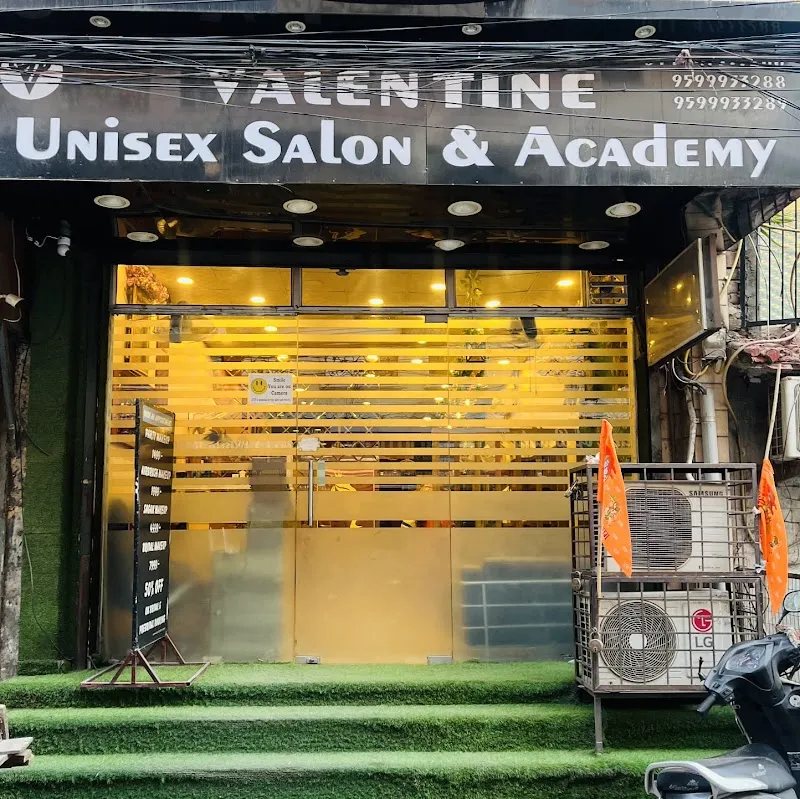 Valentine unisex salon | Beauty Parlour salon & Nail extensions | Best Salon in Tilak Nagar