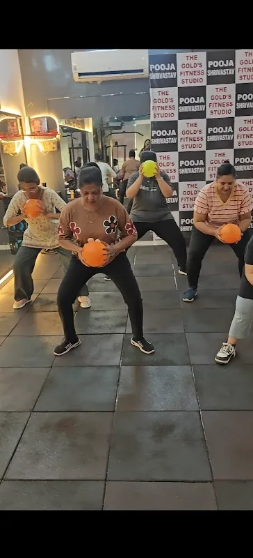 Pooja Shrivastav The Gold's fitness studio only for ladies