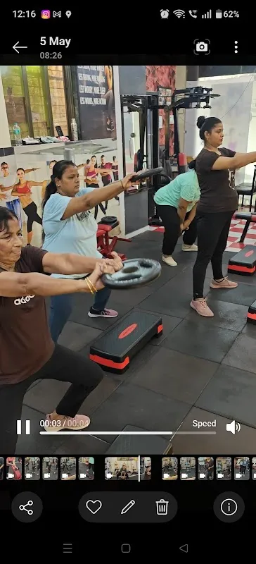 Pooja Shrivastav The Gold's fitness studio only for ladies