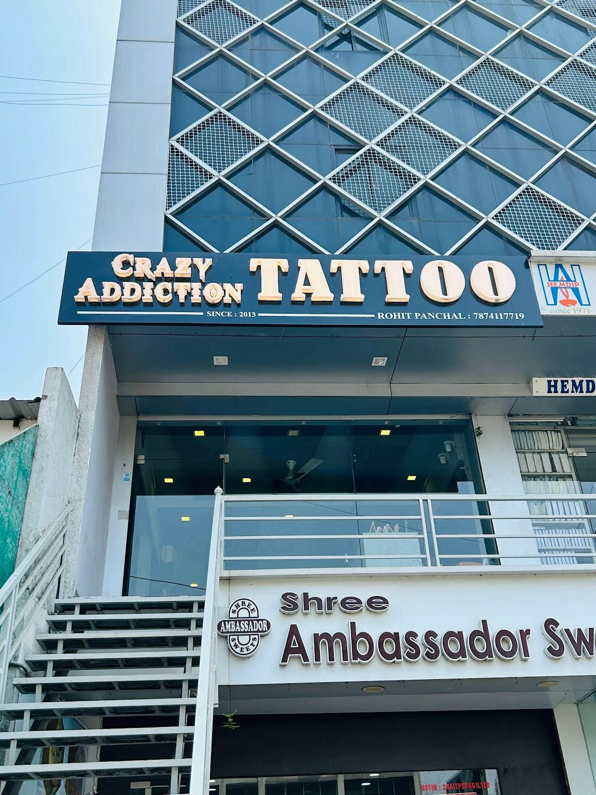 Crazy Addiction Tattoo