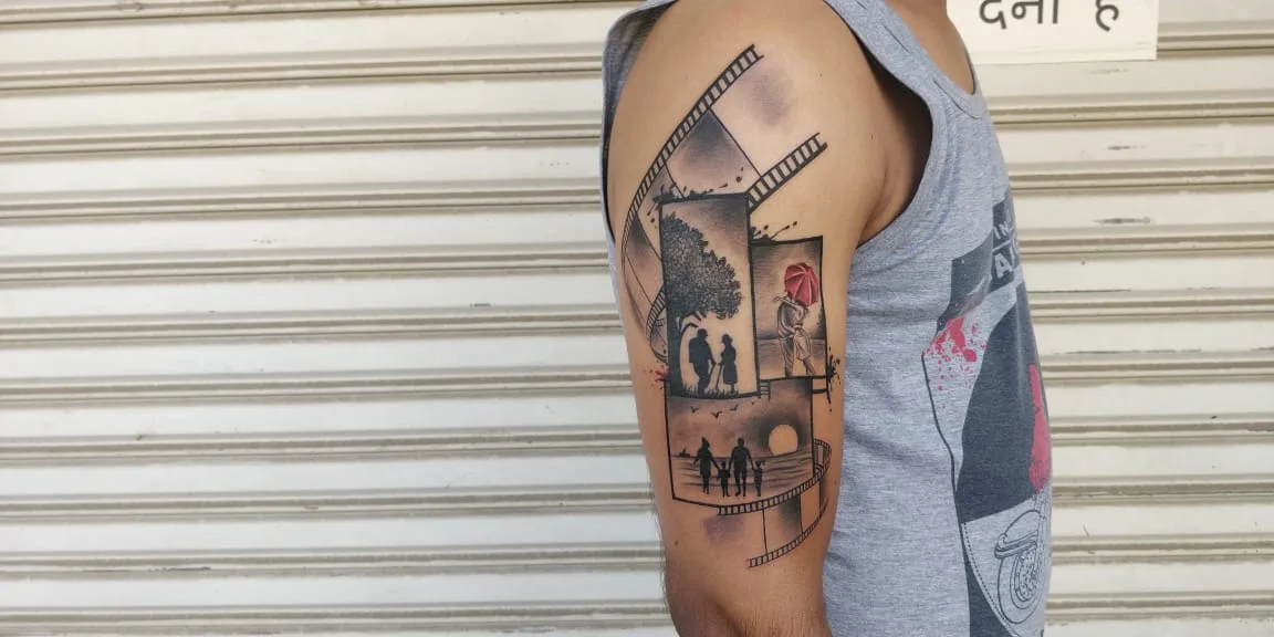 Crazy Addiction Tattoo