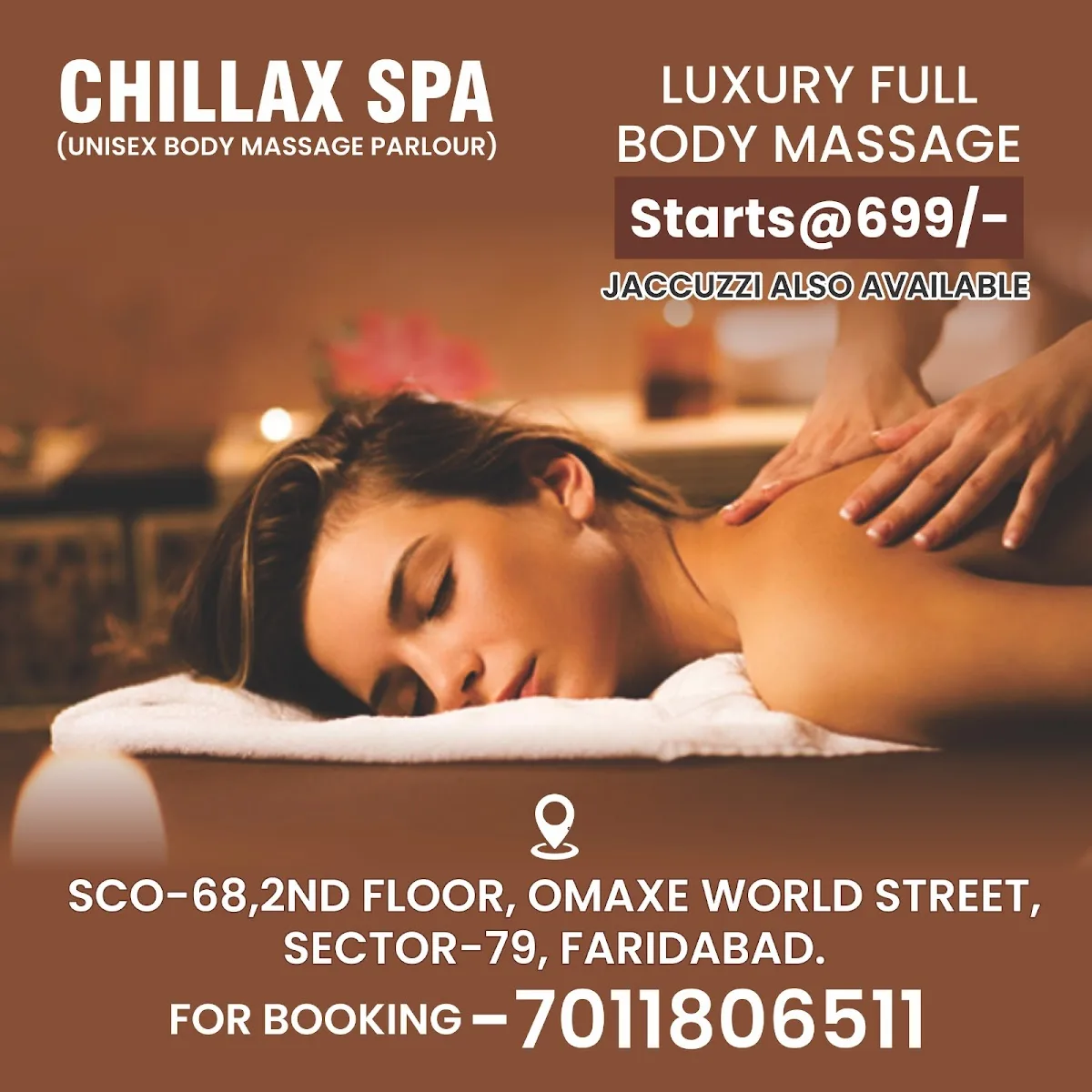 Chillax Spa | Massage In Faridabad