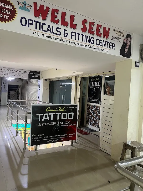 Ganni inks tattoo and piercing studio / tattoo studio