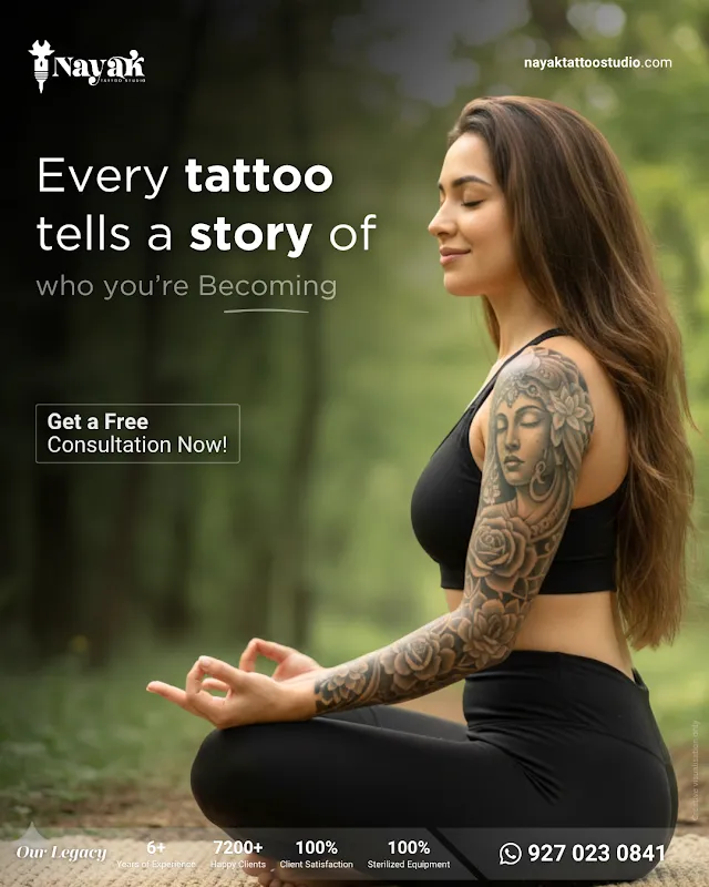 Nayak Tattoo Studio - Best Custom Tattoo Designs, Piercing, Tattoo Removal Shop in Virar for men & Girls