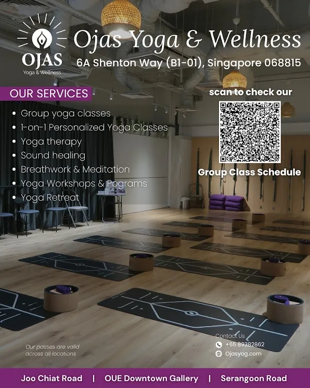 Ojas Yoga and Wellness | Shenton Way