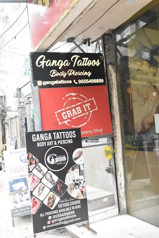 Ganga Tattoos body piercing