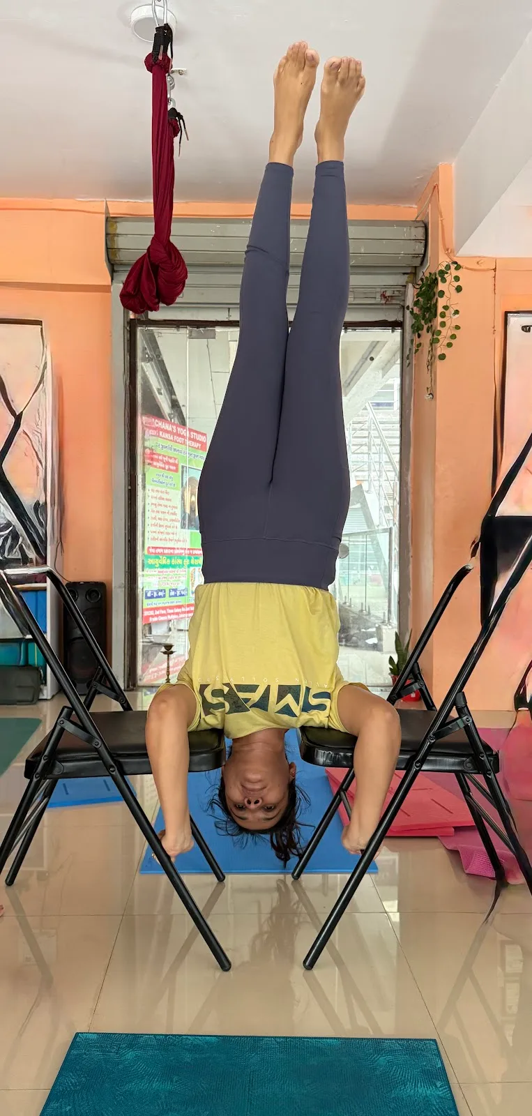 Rachna's Yoga Studio - Aerial and Mudgar Practice/Garbhsanskar and Prenatal Yoga/Kansya Foot Massage/Free Detox Drink Surat