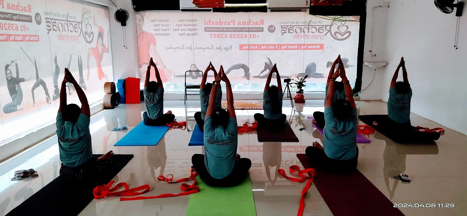 Rachna's Yoga Studio - Aerial and Mudgar Practice/Garbhsanskar and Prenatal Yoga/Kansya Foot Massage/Free Detox Drink Surat