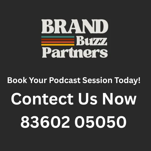 Podcast studio & Recoding Studio By Brand Buzz Partners