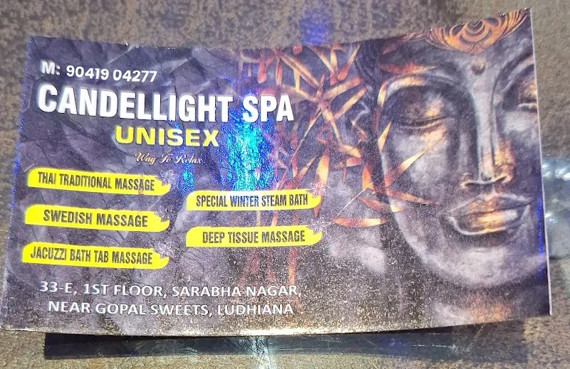 Candlelight luxury spa unisex