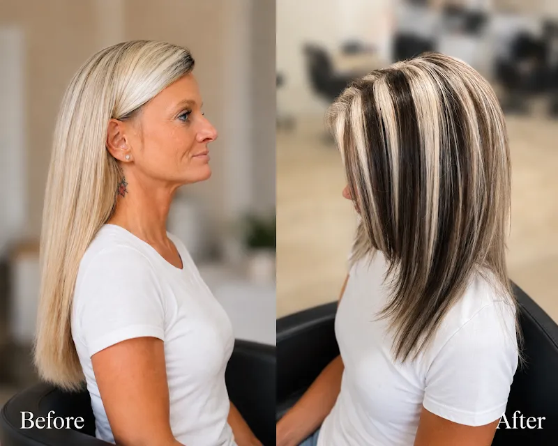 Golden Strand by Stephanie @ Hair Canvas Studio